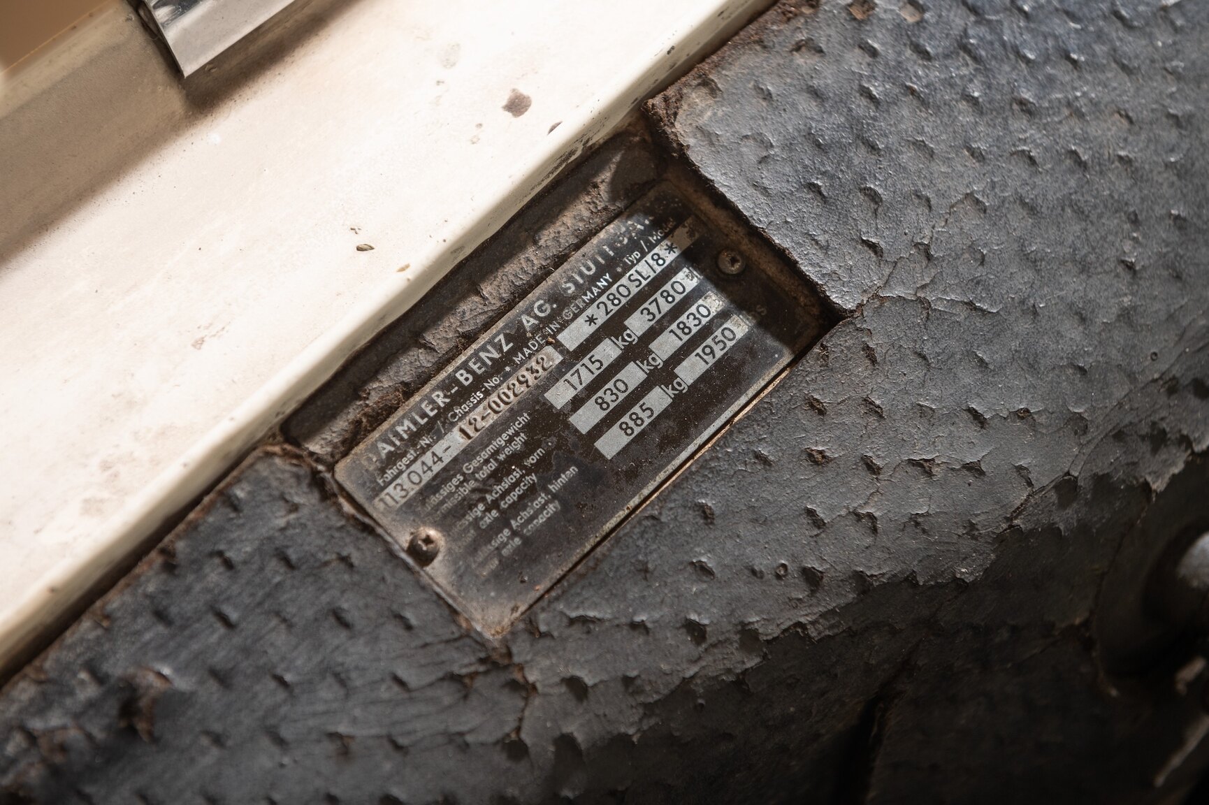 Image of 1968 Mercedes-Benz 280 SL Pagoda mechanics (12)