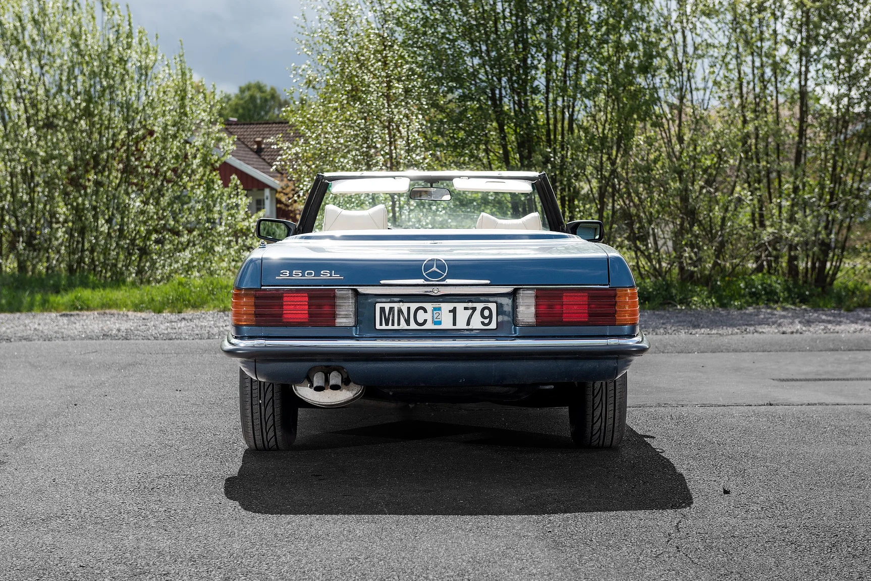 Aussenfoto 1975 Mercedes Benz 350 SL (19)