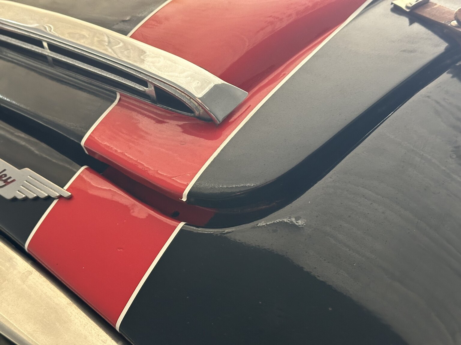Exteriörbild på 1959 Austin-Healey 3000 BN7