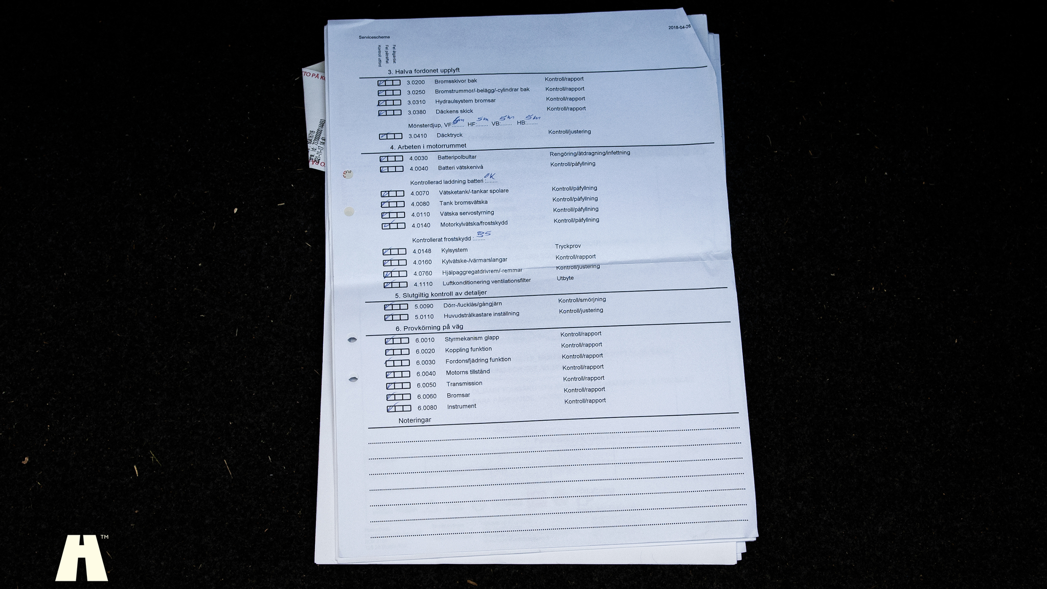 Dokumentation för 1995 SAAB 900 SE V6 Automat