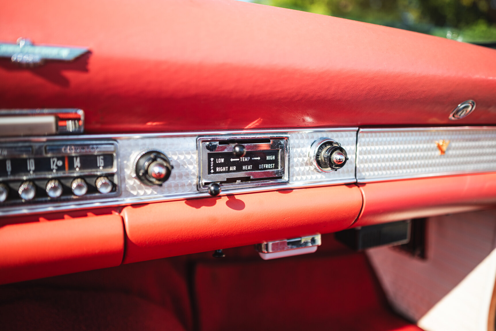 Interior image of 1956 Ford Thunderbird
