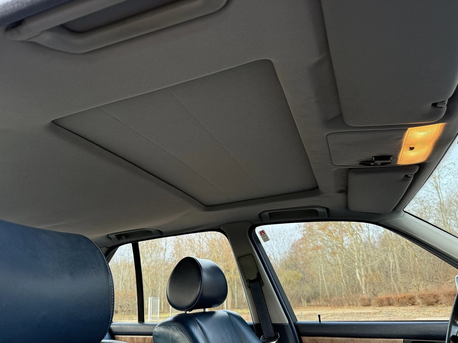 Interiörbild 1992 BMW 730iA (39)