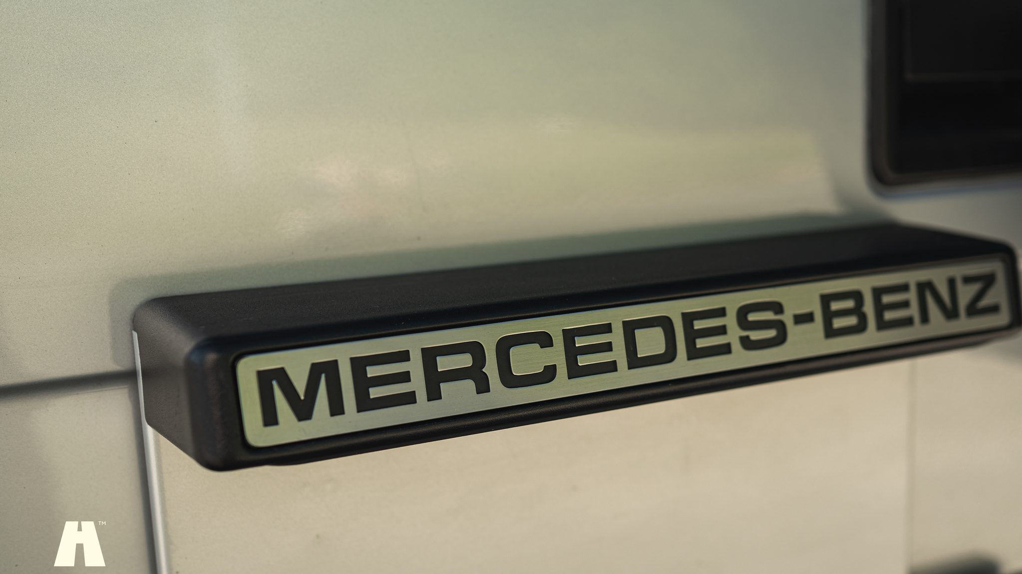 Exteriörbild på 1985 Mercedes 230GE Cabrio