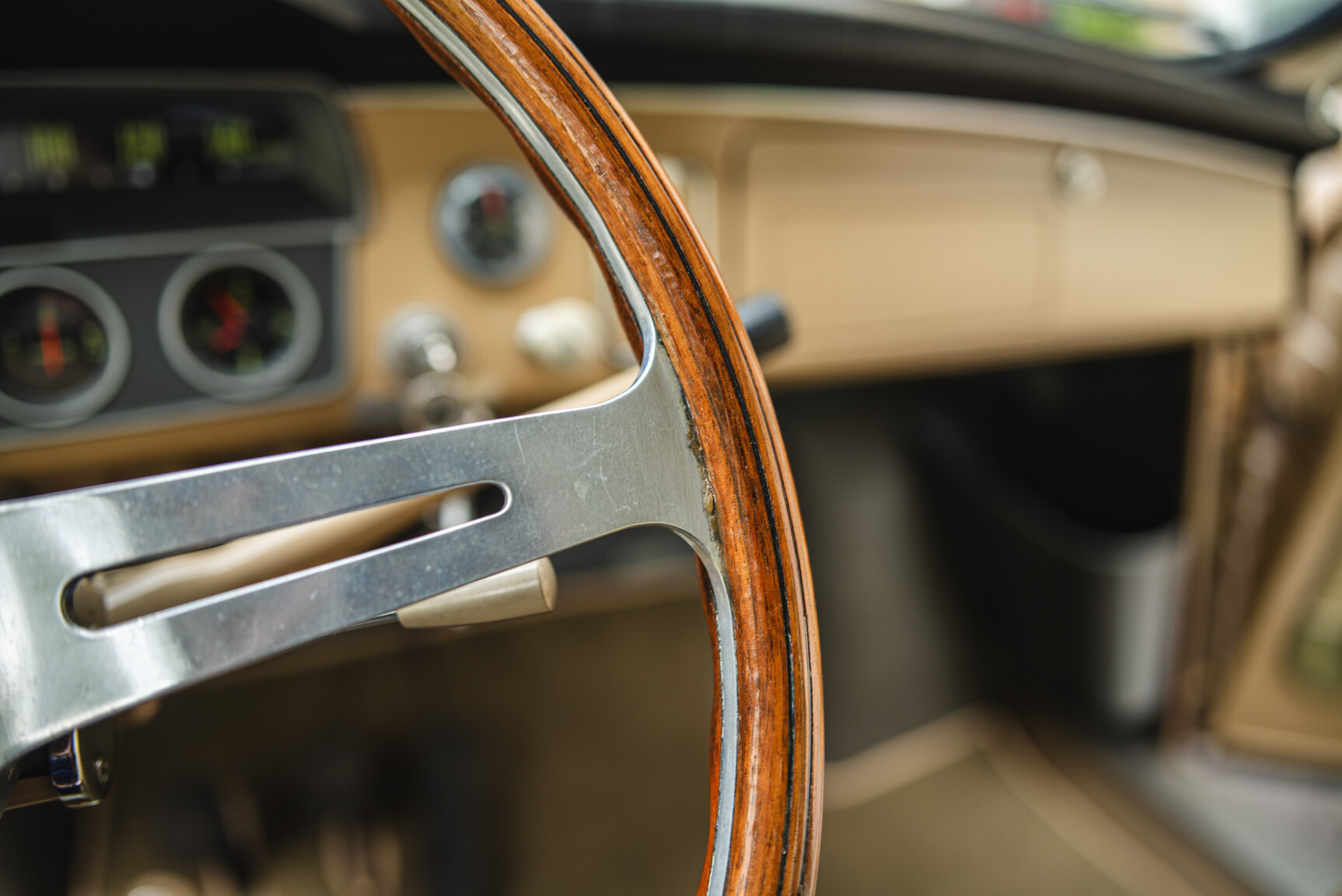 Interiörbild 1961 SAAB 96 De Luxe 
