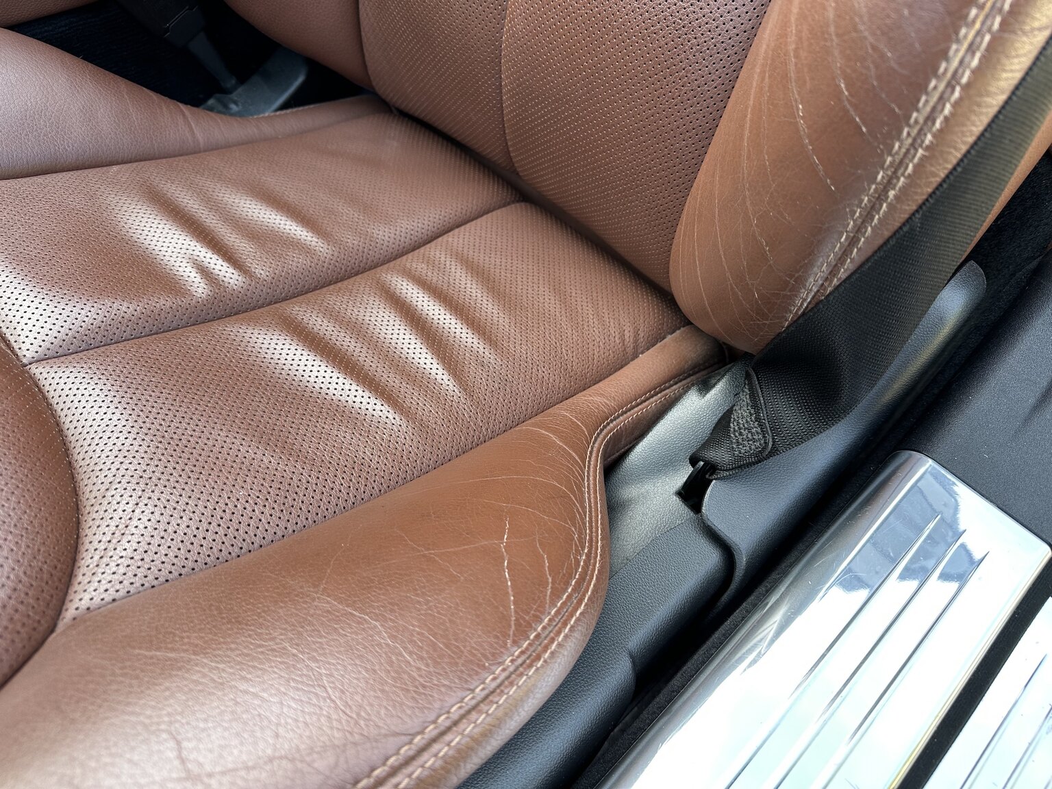Interiörbild 2007 Mercedes-Benz SL500 AMG