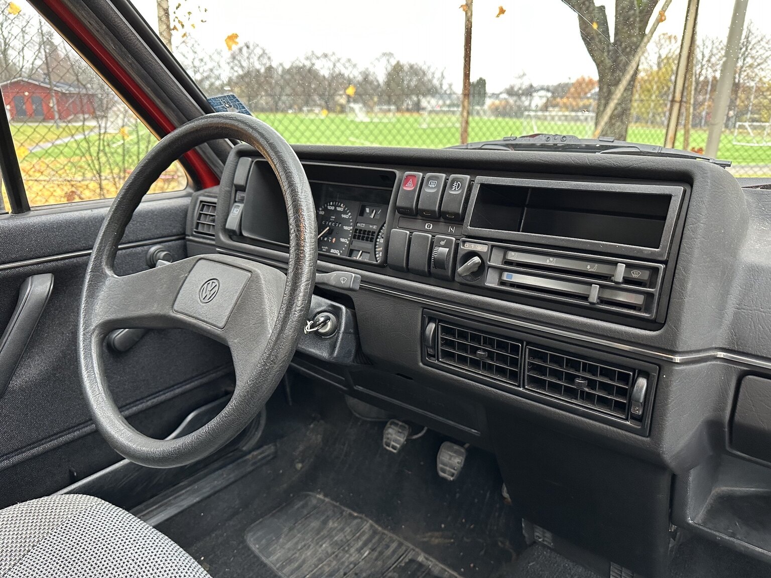 Interiörbild 1985 Volkswagen Golf CL