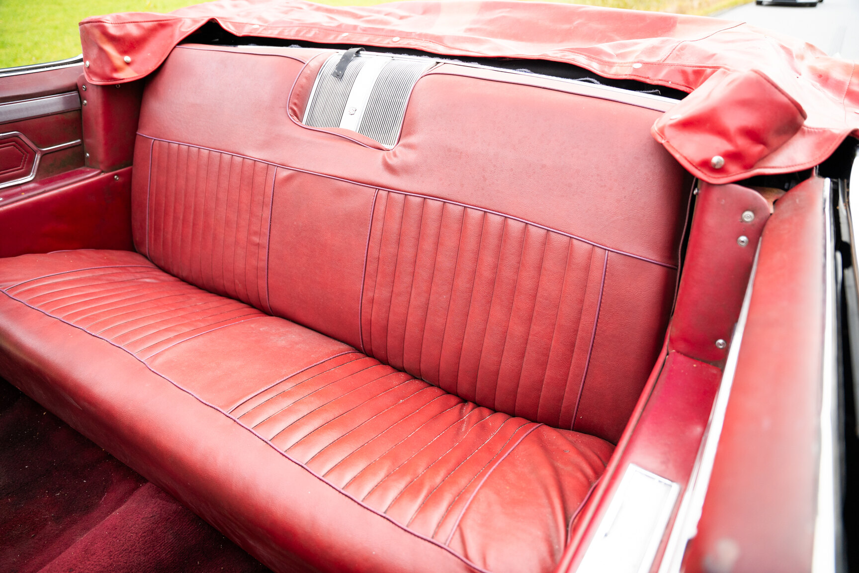 Interiörbild 1965 Cadillac De Ville convertible