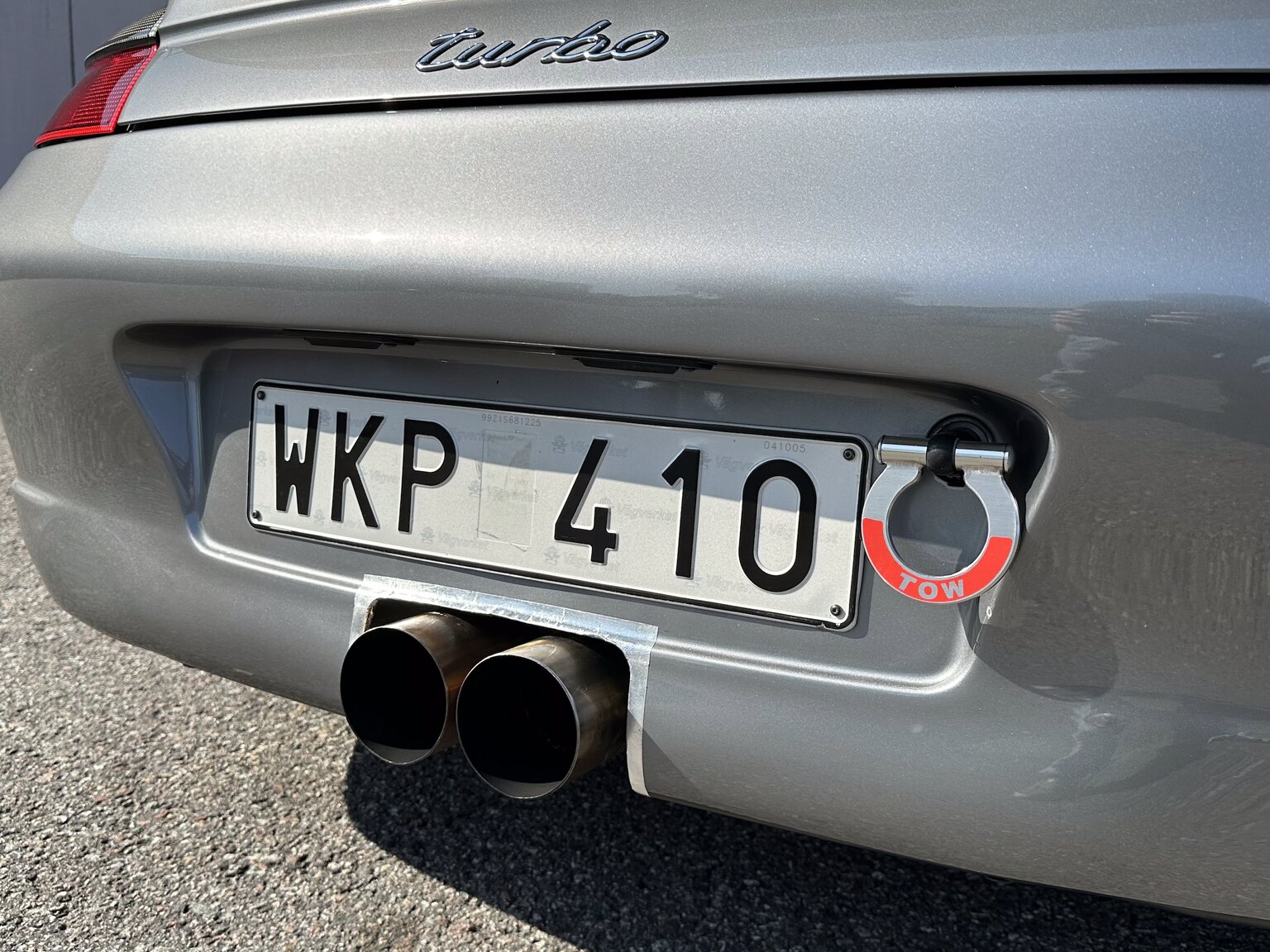 Exterior image of 2001 Porsche 911 Turbo RUF RT12