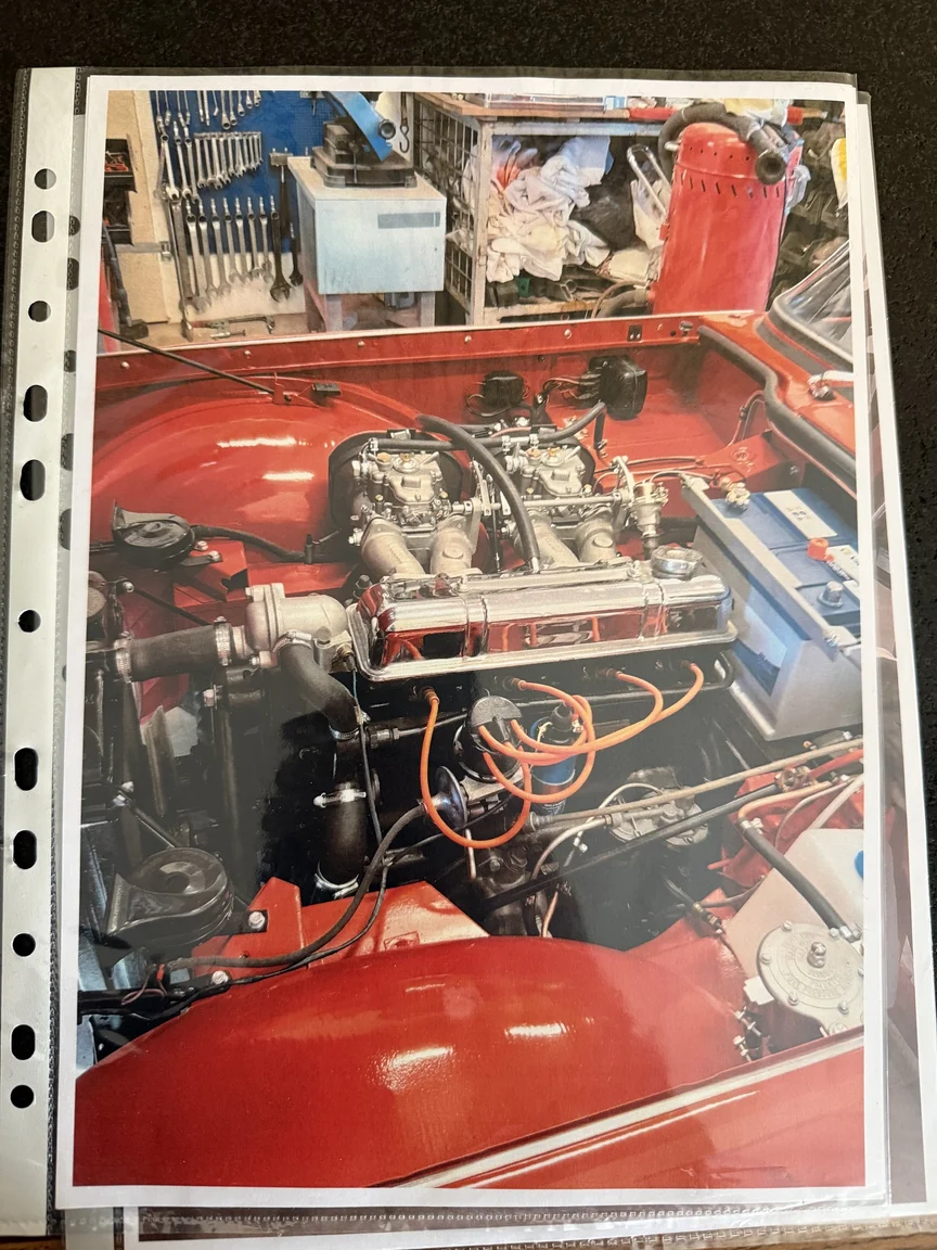 Dokumentation, 1963 Triumph TR4 (11)