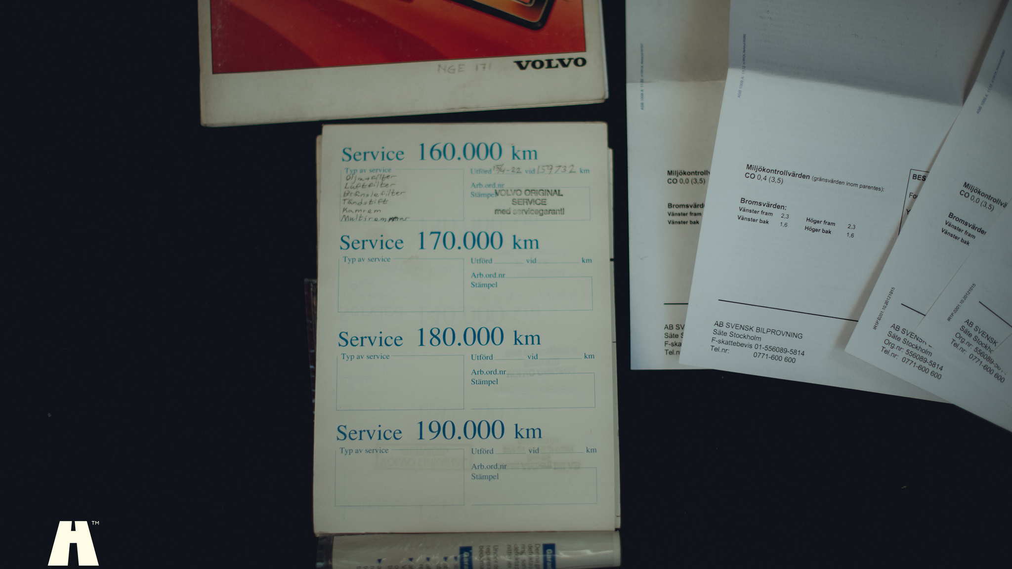 Dokumentation, 1988 Volvo 240 GL (1)