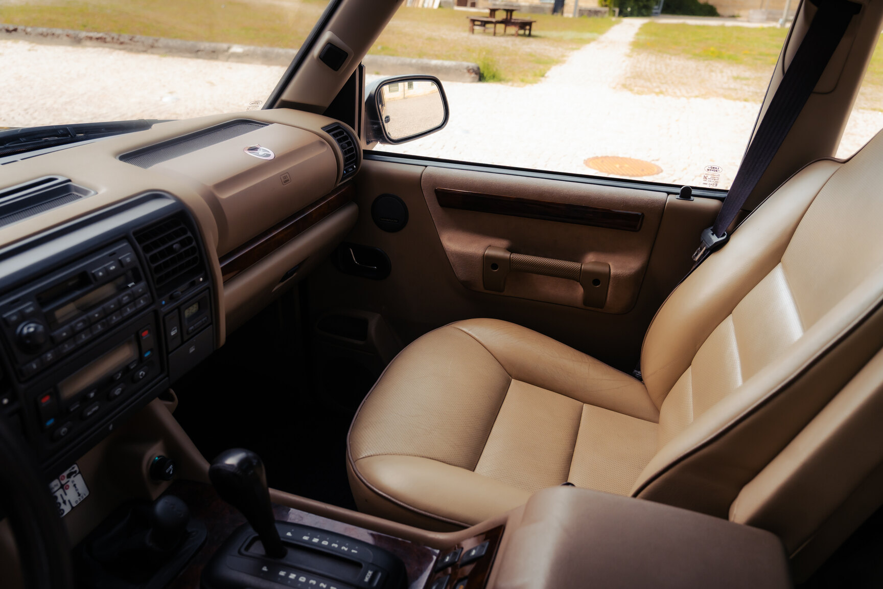 Interiörbild 1999 Landrover Discovery II V8