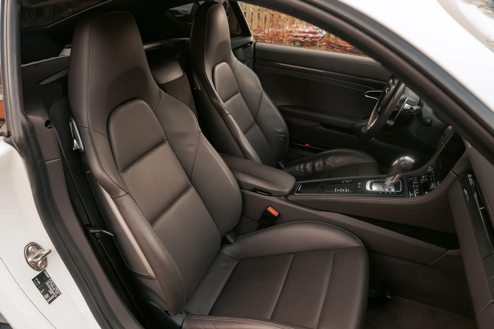 Interiörbild 2017 Porsche 718 Cayman S (38)