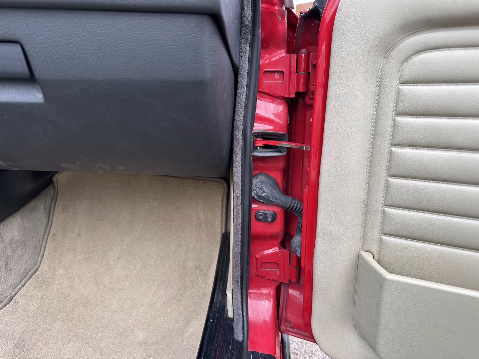 Interiörbild 1987 BMW 325i Convertible (34)