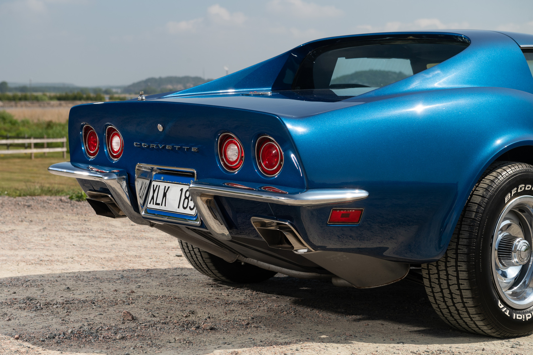 Exteriörbild på 1973 Corvette C3 Stingray (85)