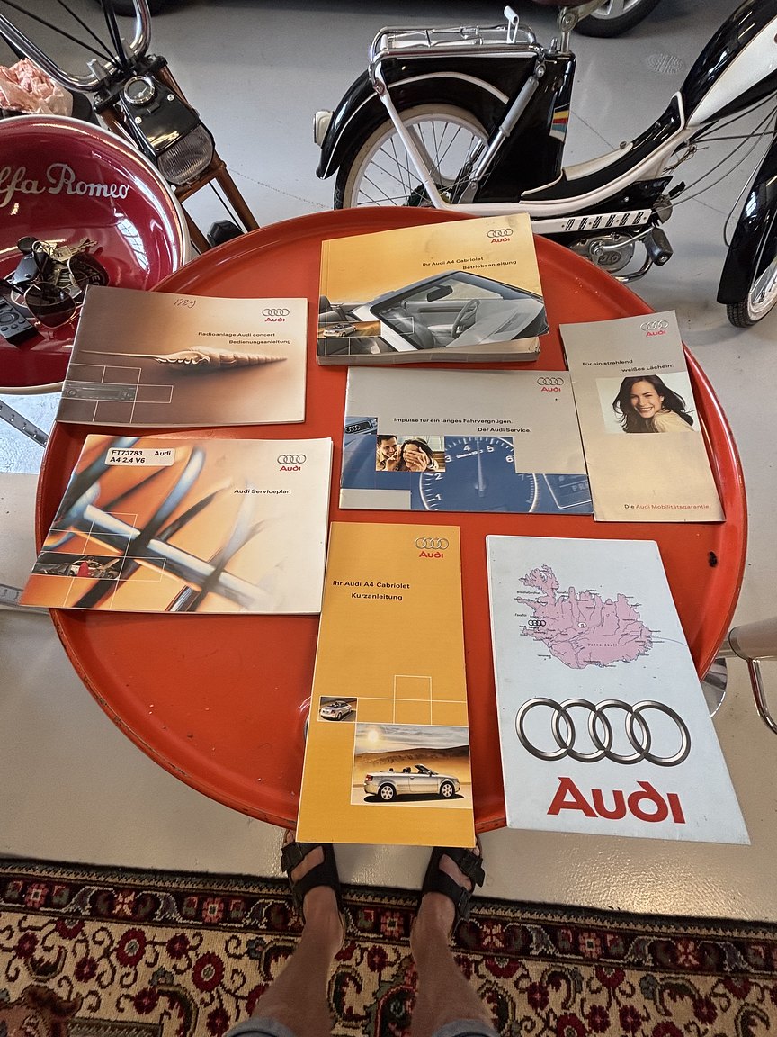 Dokumentation, 2003 Audi A4 Cabriolet 2.4 V6 Multitronic