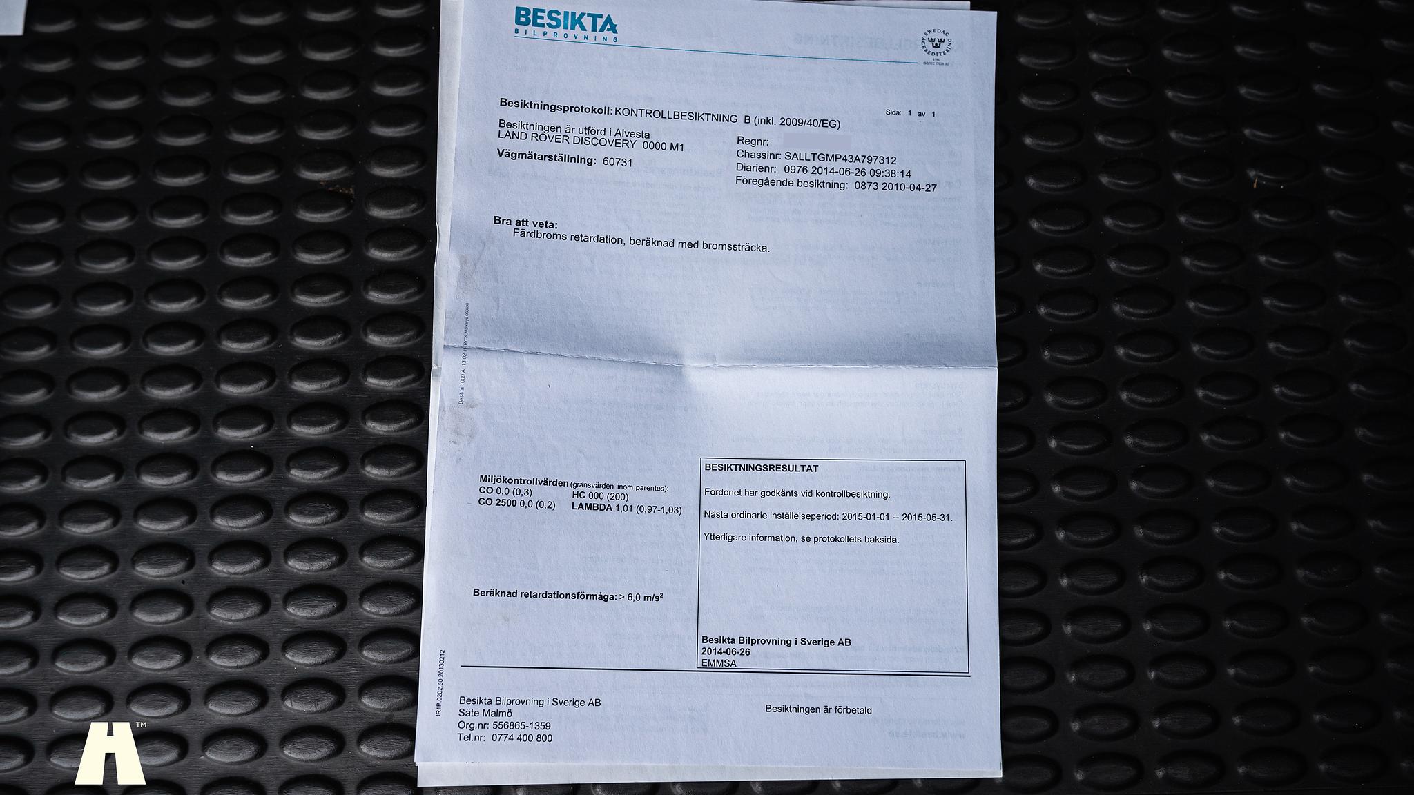 Documentation for 2003 Land Rover Discovery II, 2003