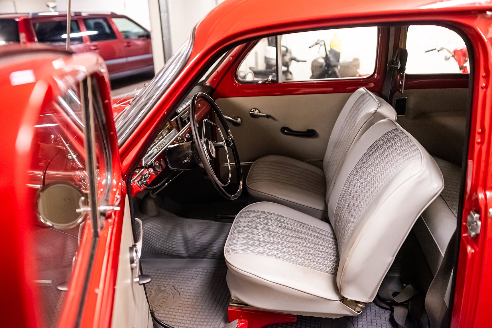 Interiörbild 1962 Volvo PV 544 B18 Sport