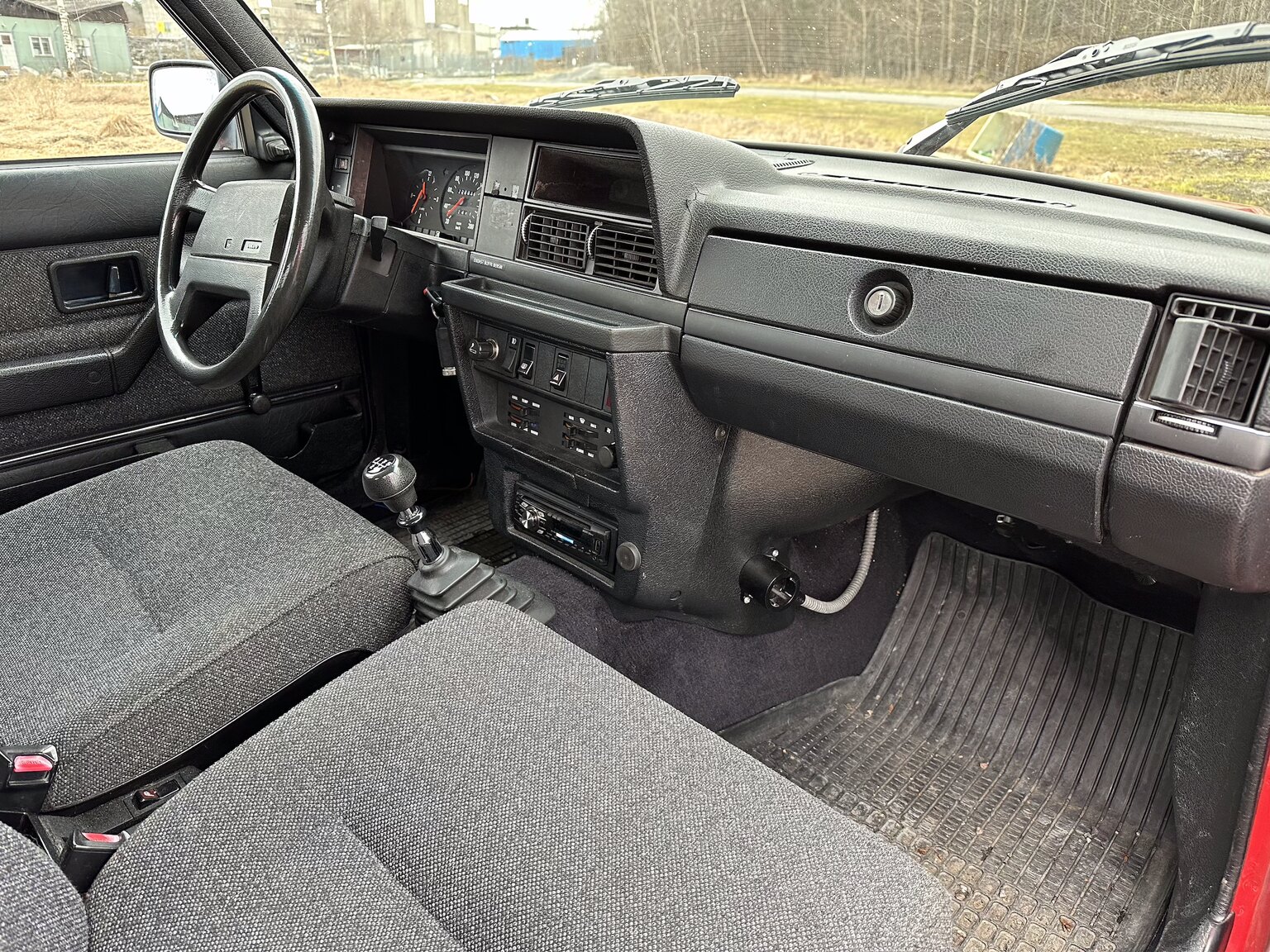 Interiörbild 1990 Volvo 240