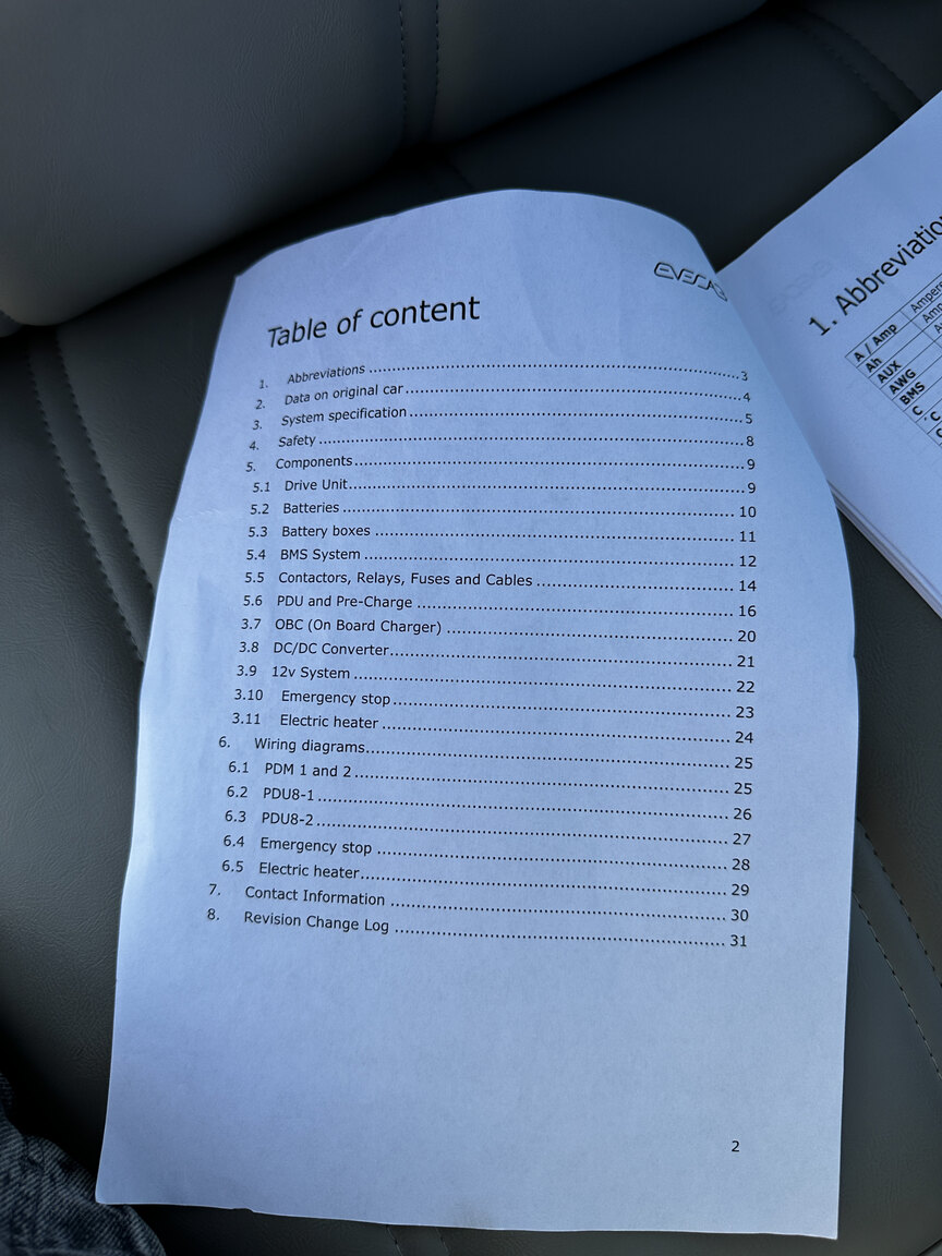 Dokumentation för 1956 FORD F100 Electric