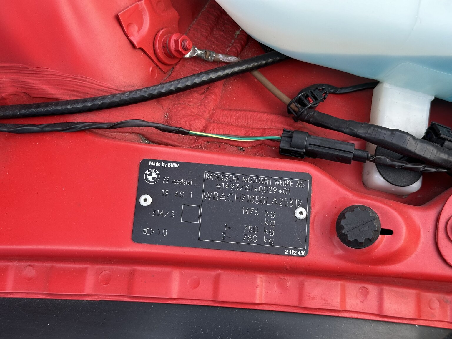 Image of 1997 BMW Z3 Roadster mechanics