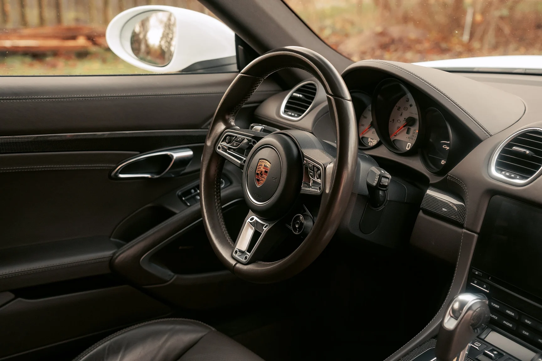 Interiörbild 2017 Porsche 718 Cayman S (27)