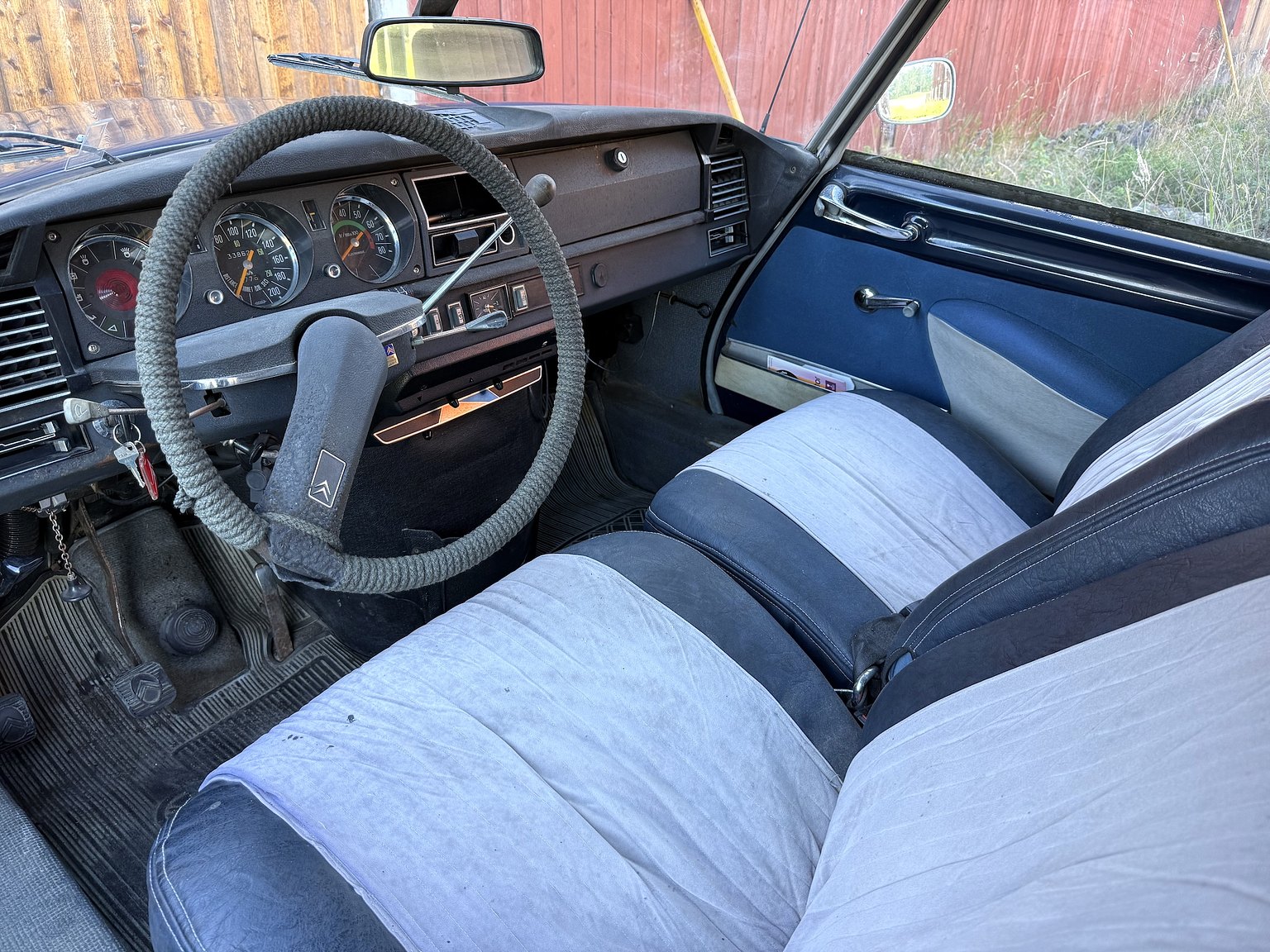 Interiörbild 1973 Citroën DS 23 Break