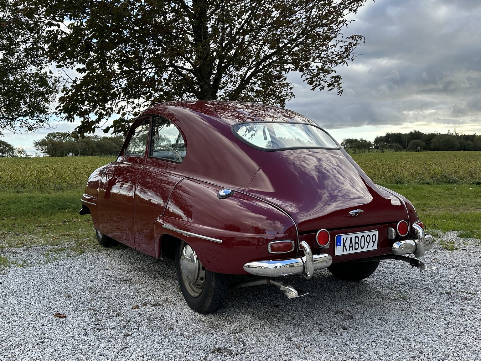 Exteriörbild på 1955 Saab 92 B De Luxe (47)