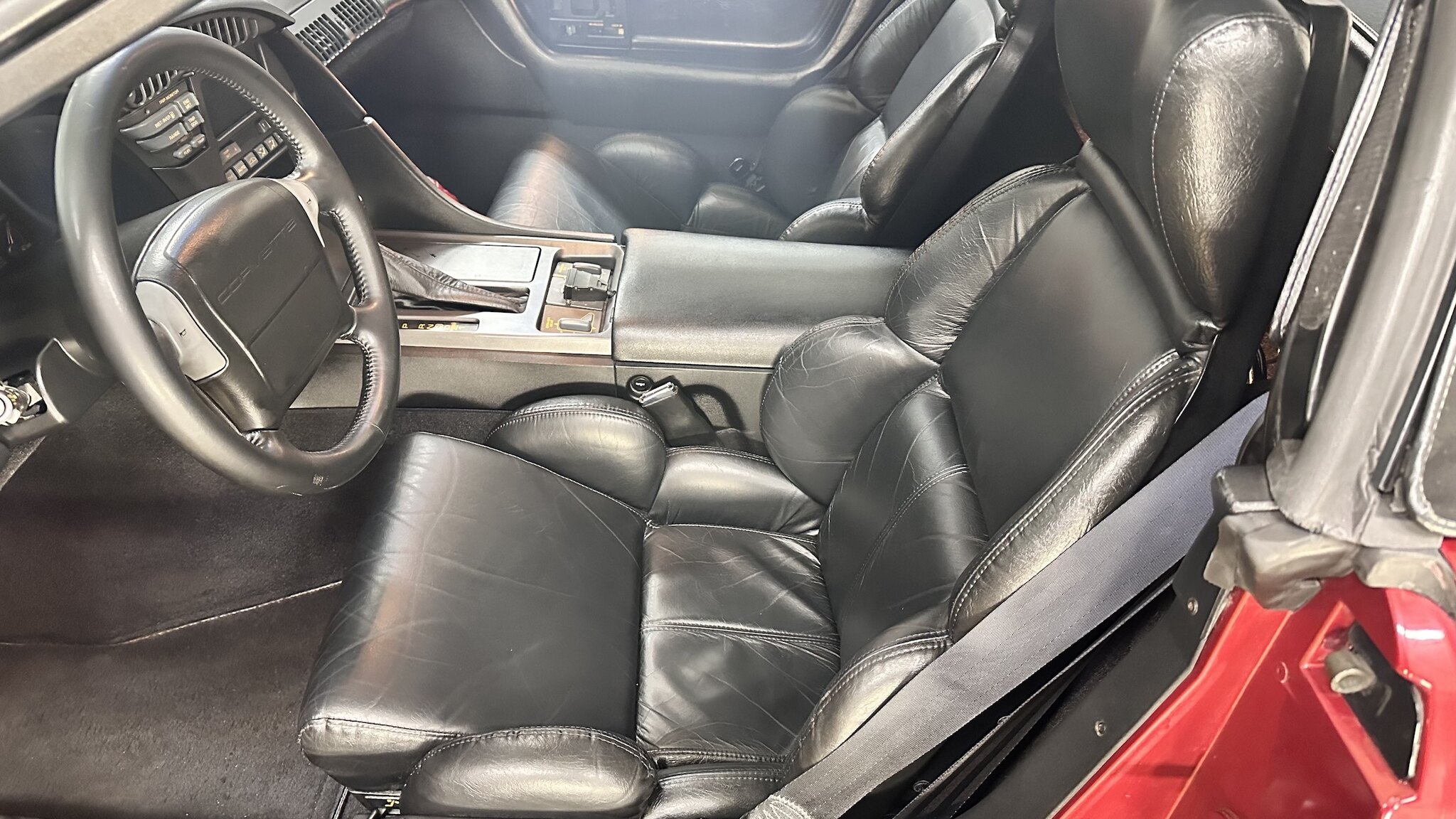 Interiörbild 1990 Chevrolet Corvette C4 Cabriolet
