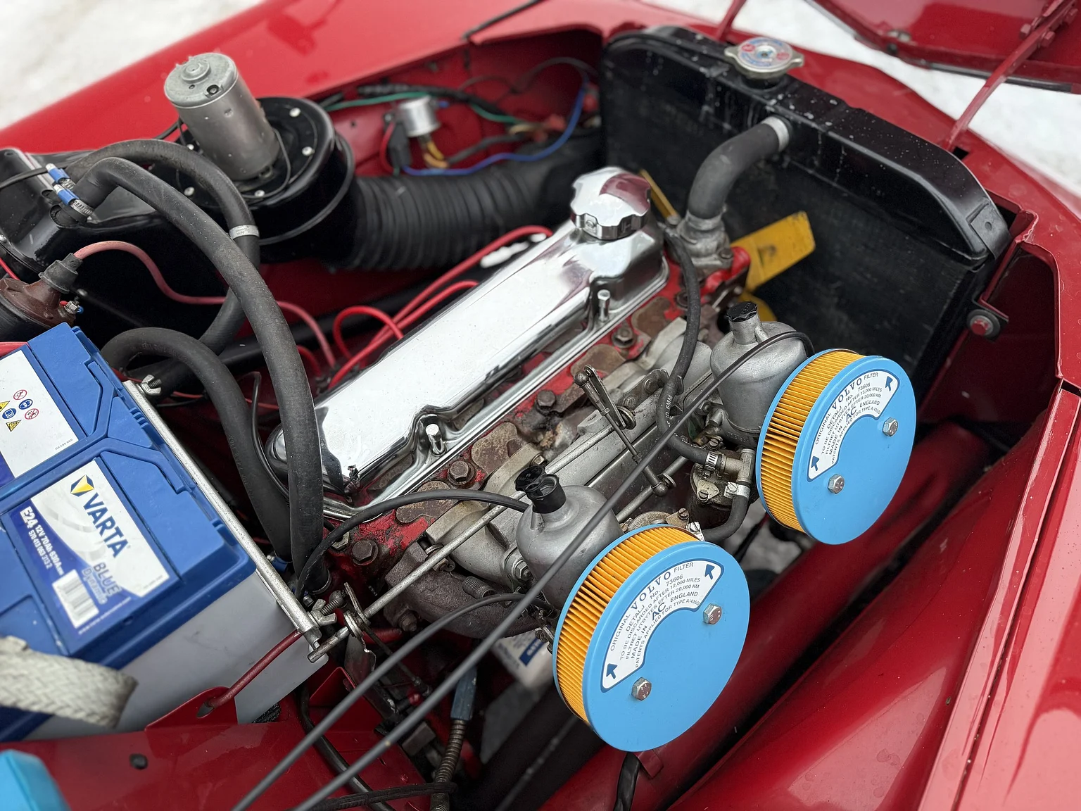 Image of 1961 Volvo PV544C Sport (14) mechanics