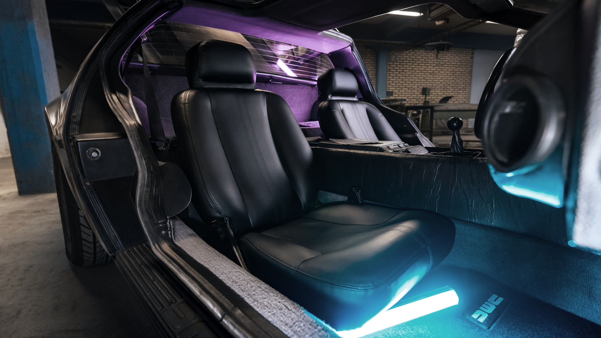 Innenraumfoto von 1981 DMC DeLorean 