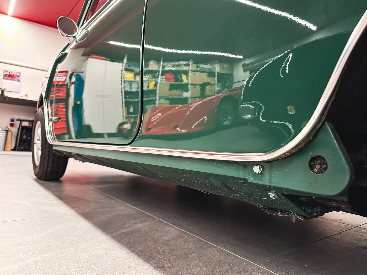 Exteriörbild på 1965 Austin Cooper