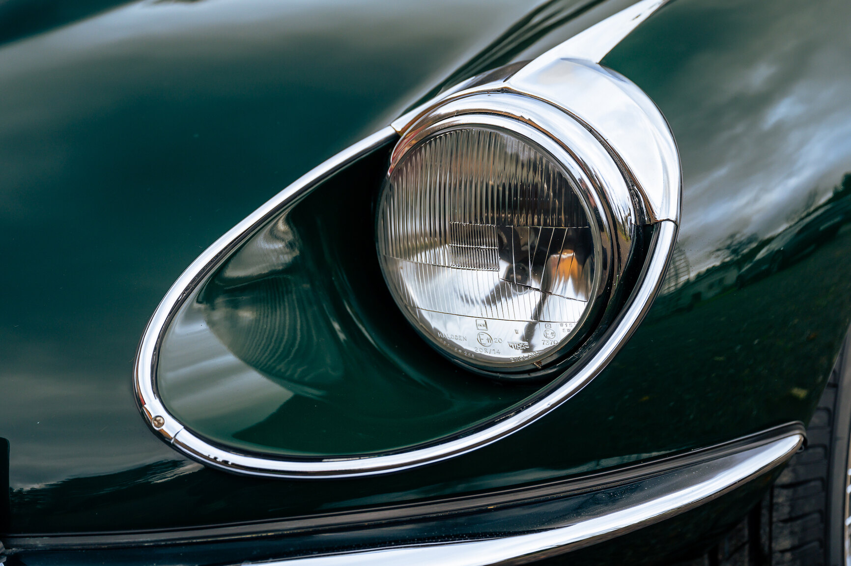 Exteriörbild på 1973 Jaguar E-Type V12
