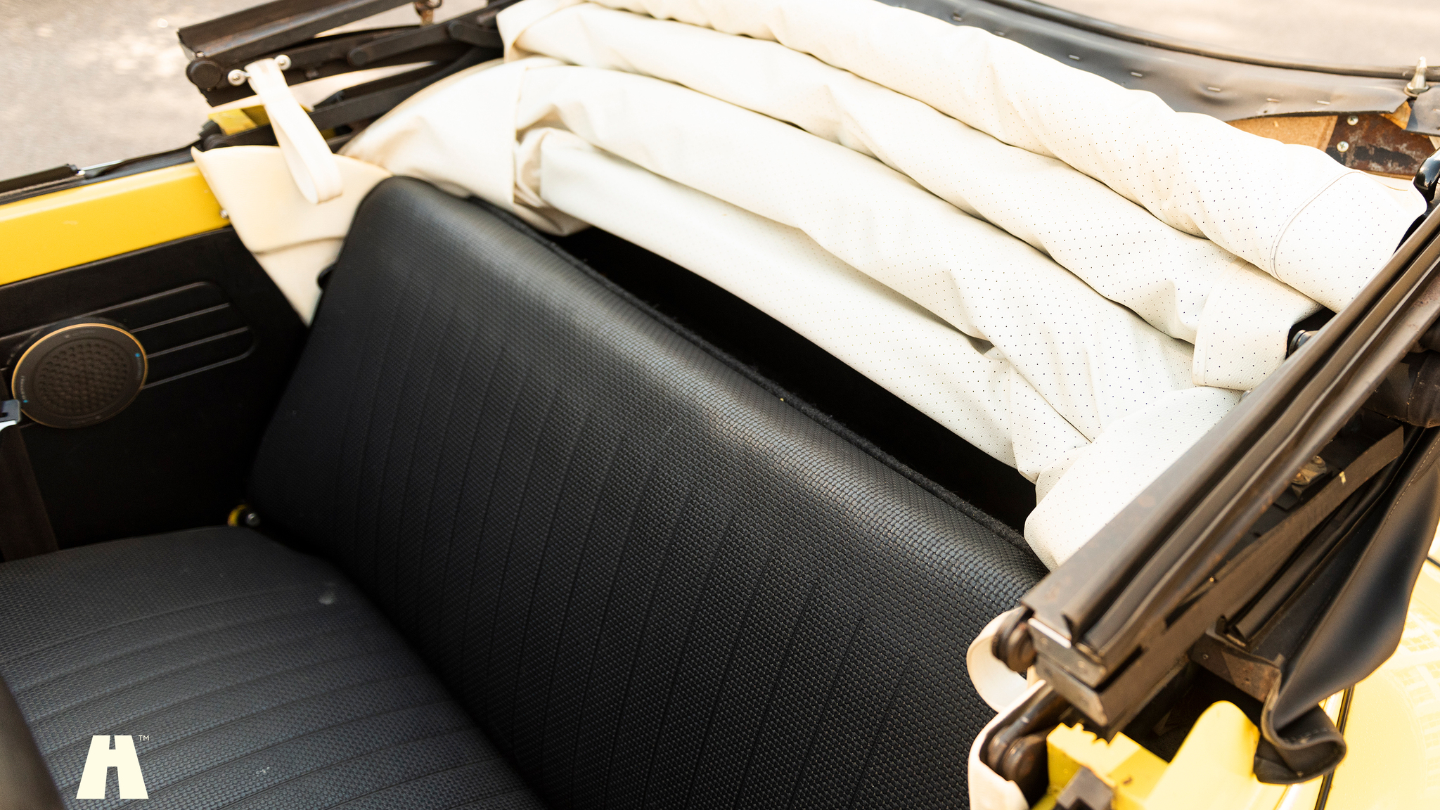 Interiörbild 1972 Volkswagen beetle cabriolet 1302 LS