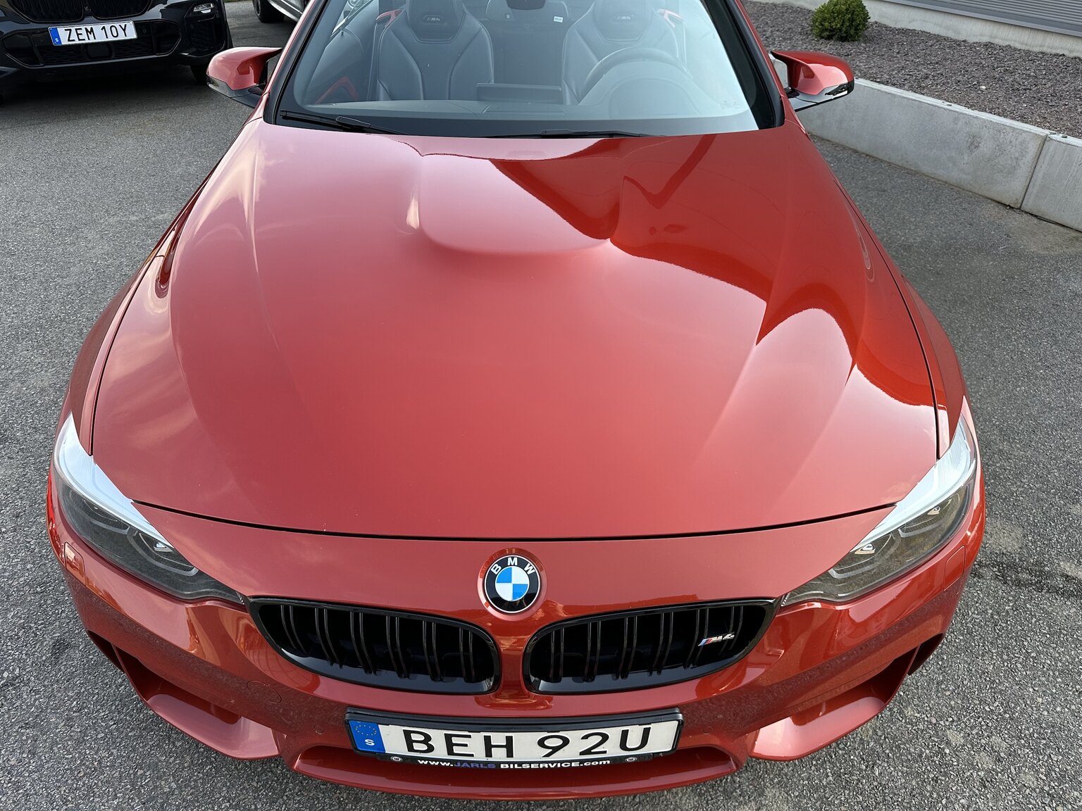 Exteriörbild på 2018 BMW M4 Competition Convertible F83 Manual