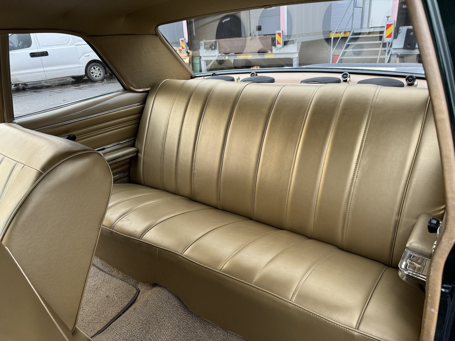 Interiörbild 1966 Chevrolet Chevelle Pro-touring