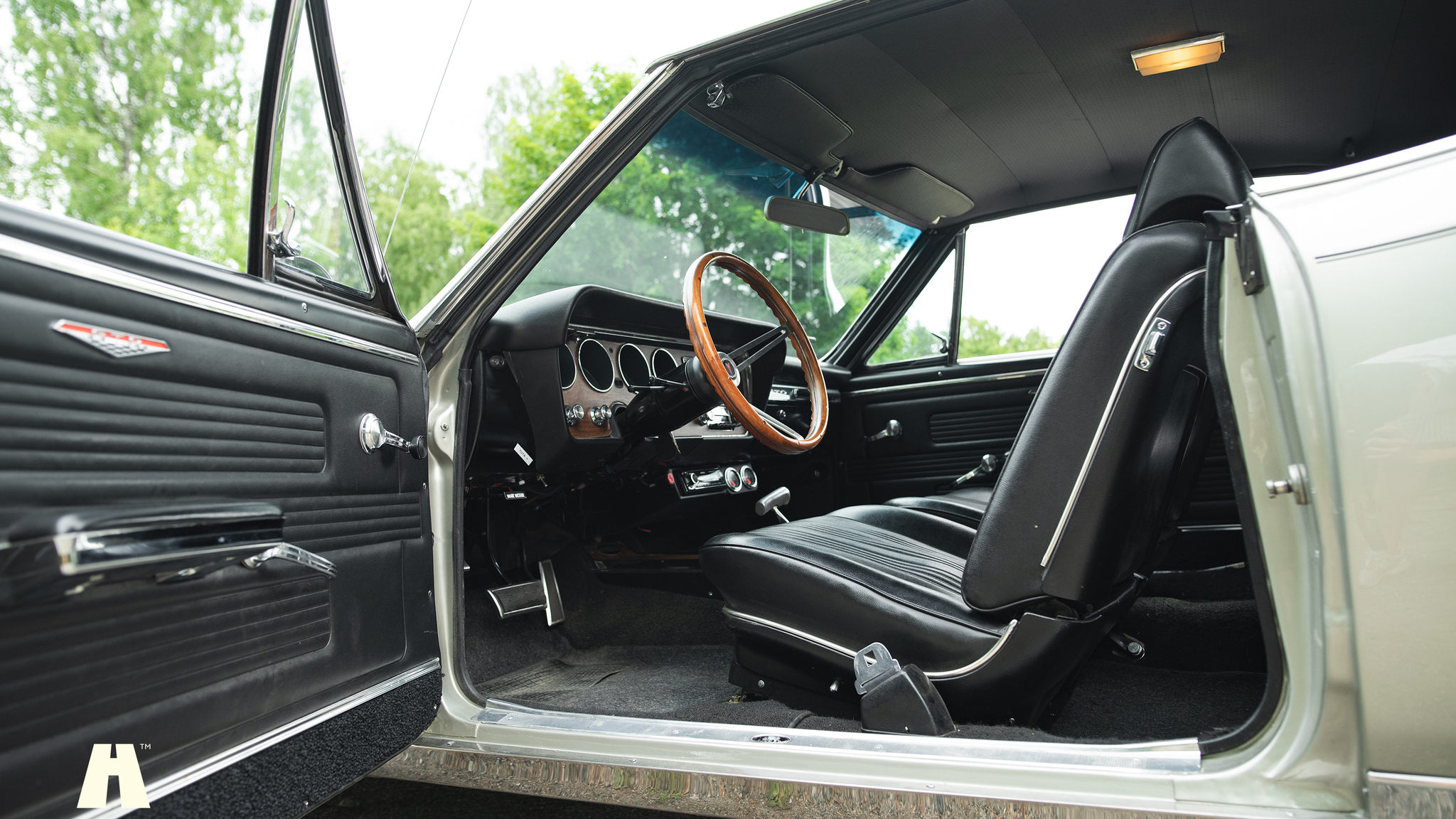 Interiörbild 1967 Pontiac GTO Hardtop