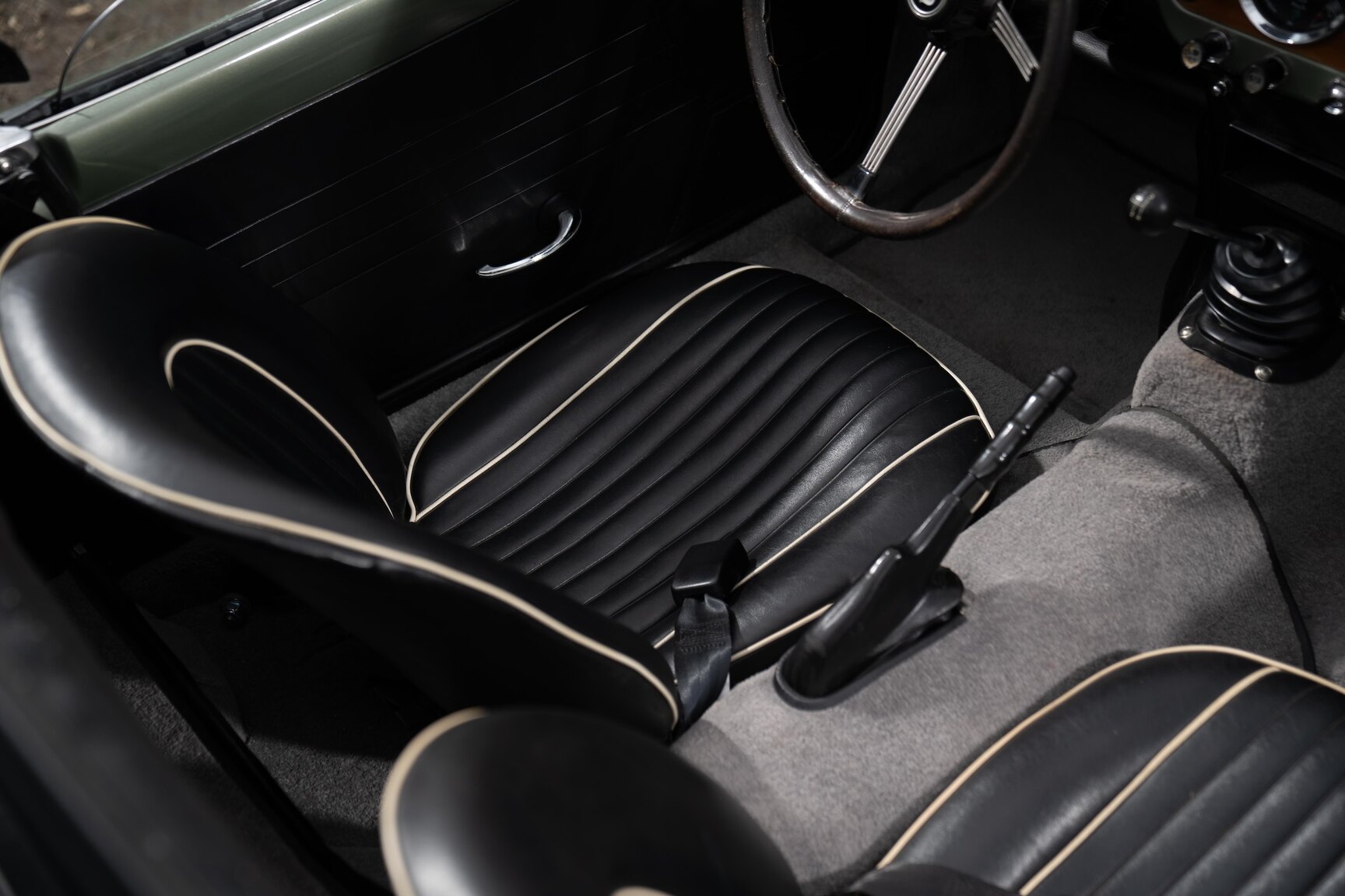 Interiörbild 1968 Triumph Spitfire