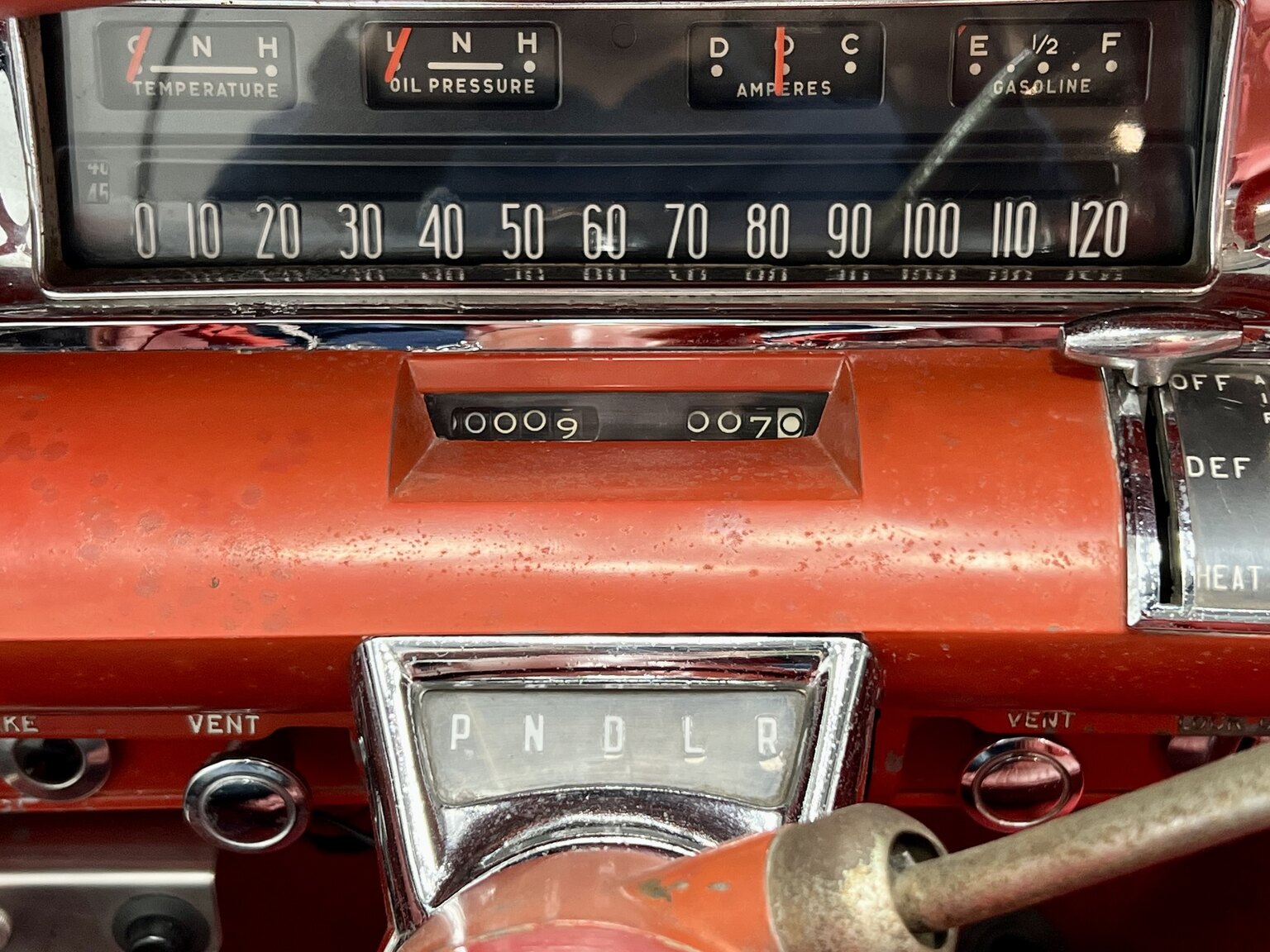 Innenraumfoto von 1958 Buick Special