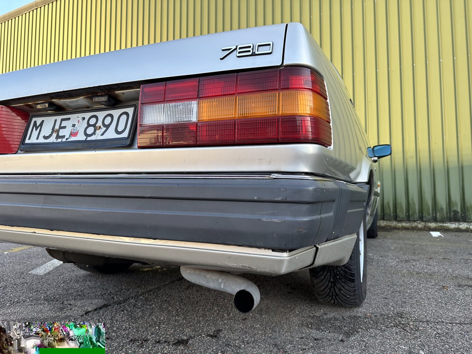 Aussenfoto 1987 Volvo 780 Bertone