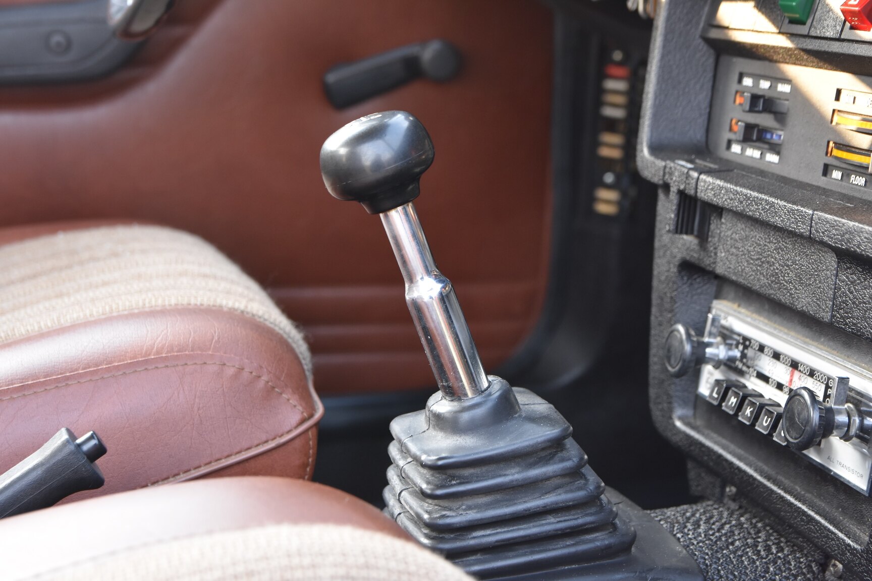 Innenraumfoto von 1975 Volvo 242