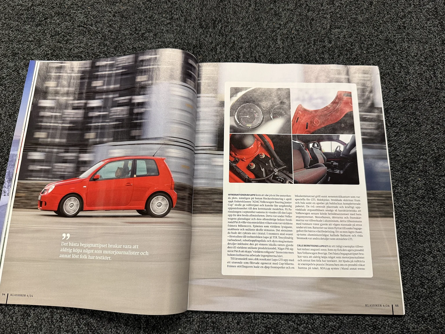 Dokumentation för 2000 VW LUPO GTI 2001 (19)