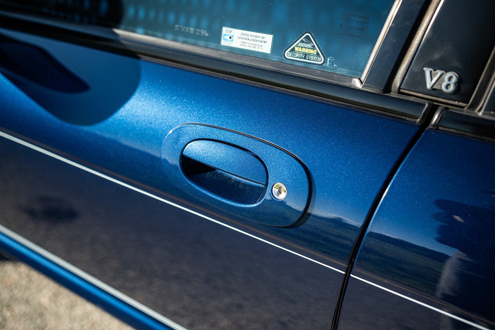 Exterior image of 2001 Jaguar XJR