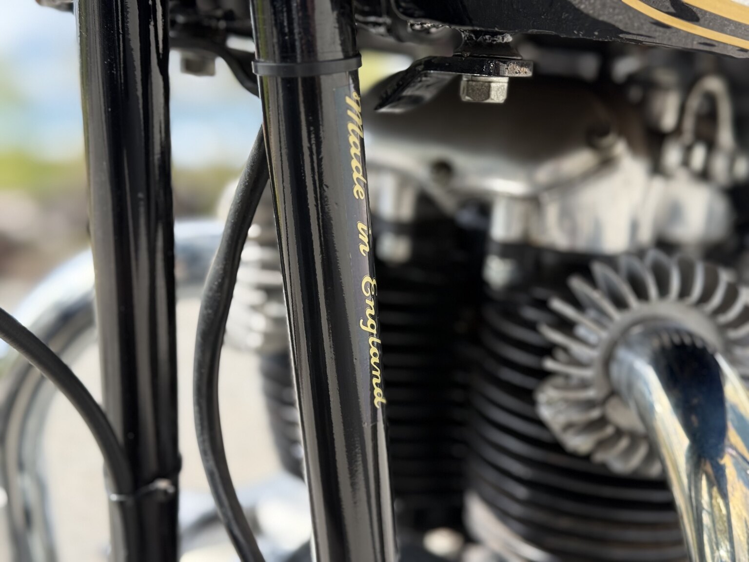 Exterior image of 1956 BSA 650 Golden Flash