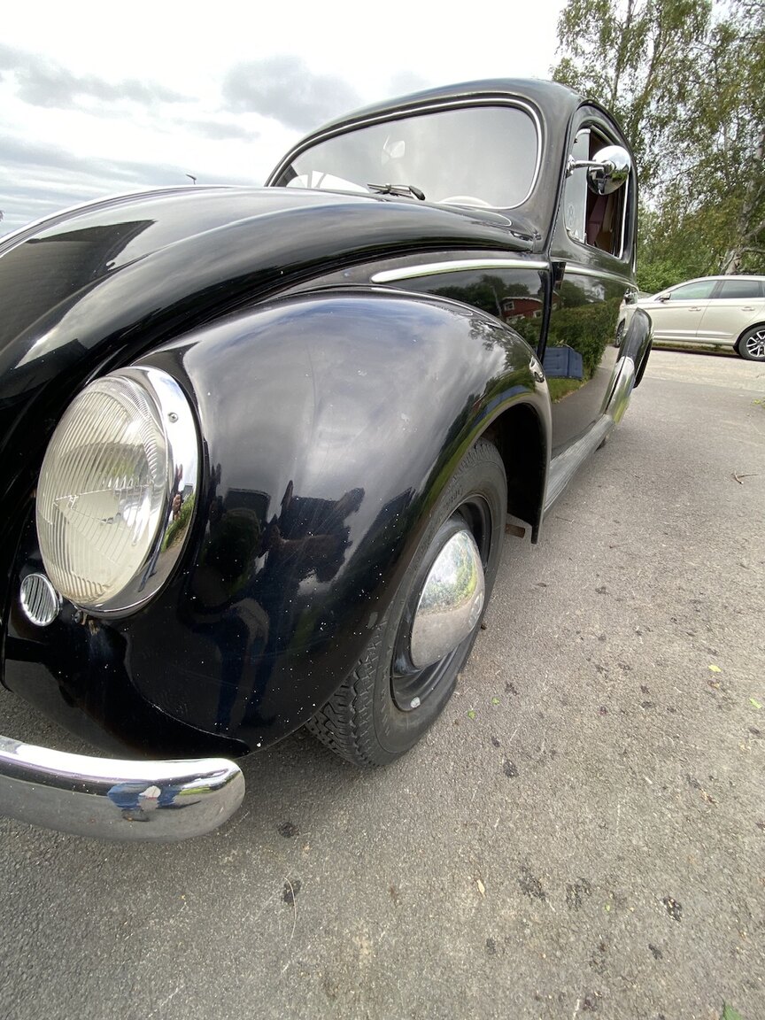 Exteriörbild på 1955 Volkswagen Beetle 1200