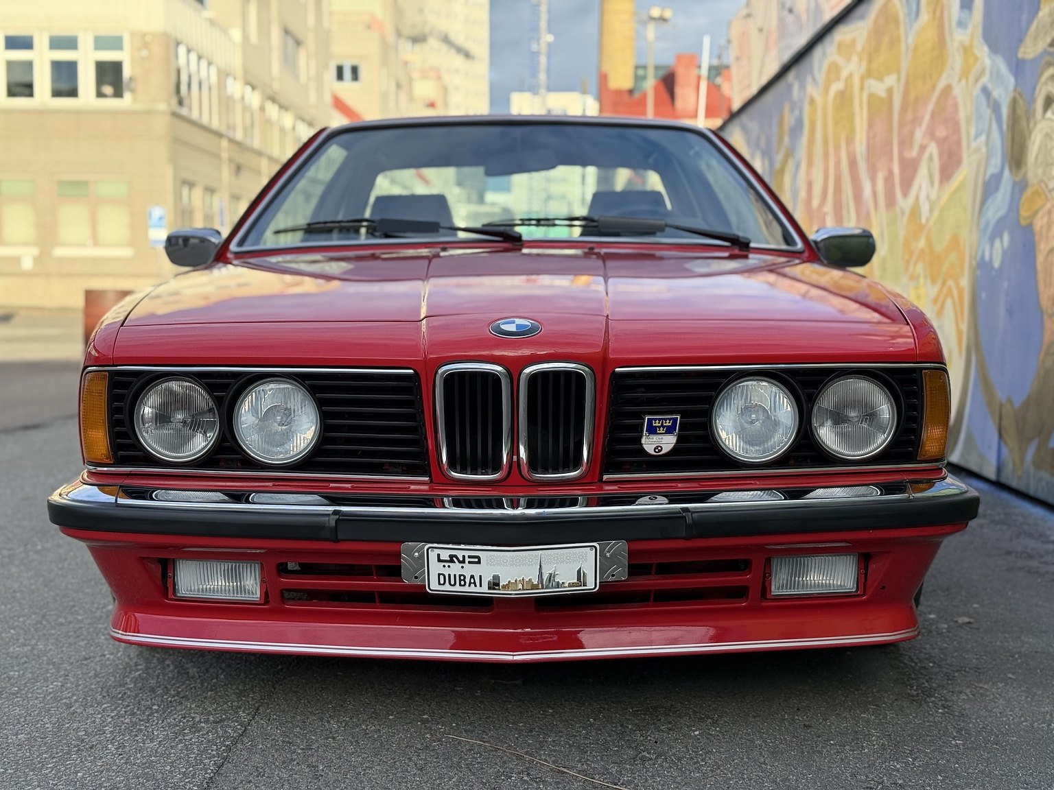 Exterior image of 1984 BMW 635CSi