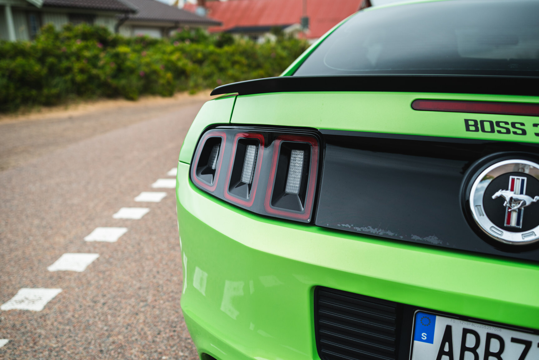 Exteriörbild på 2013 Ford Mustang Boss 302