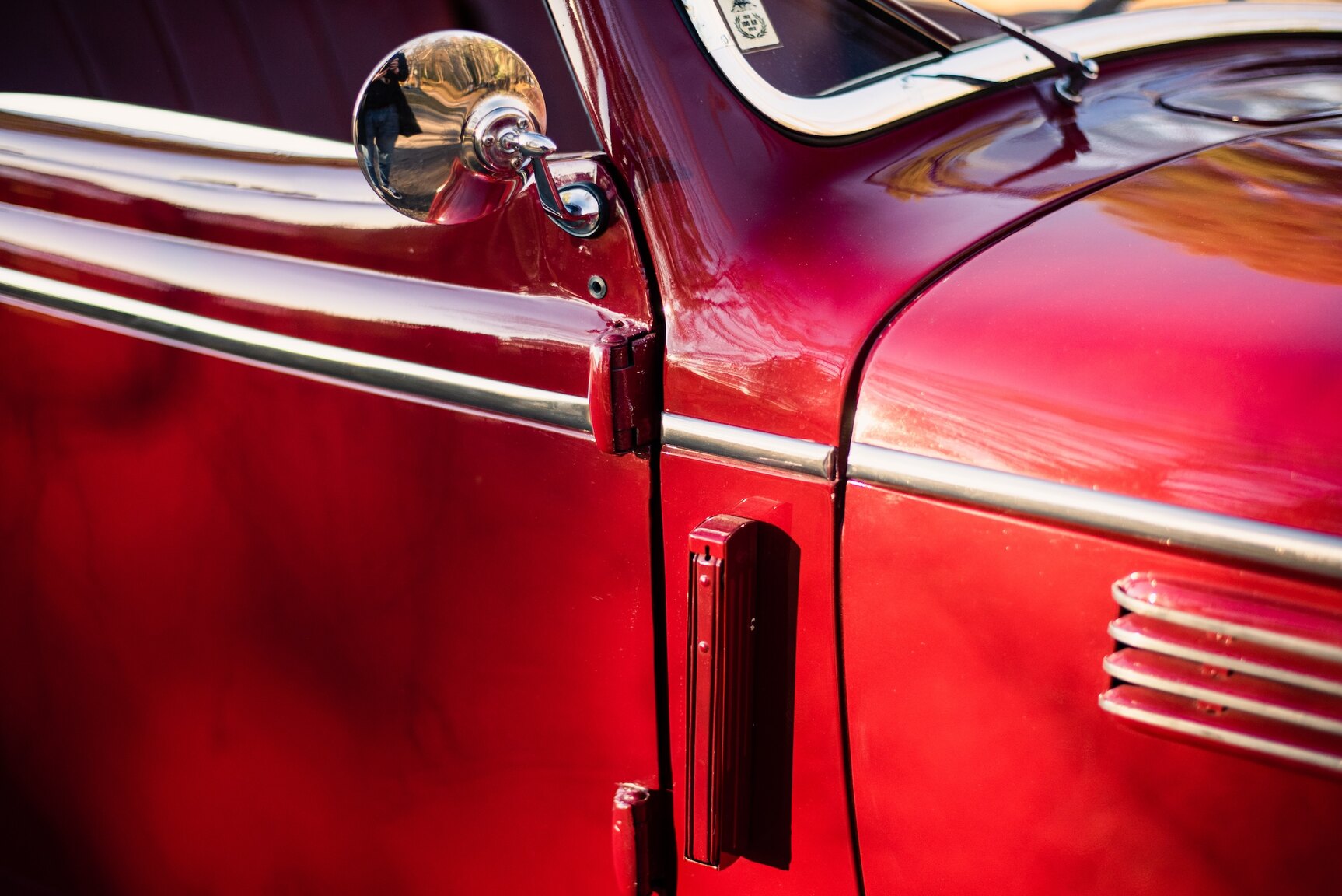 Exteriörbild på 1938 Dodge Six Convertible Coupé