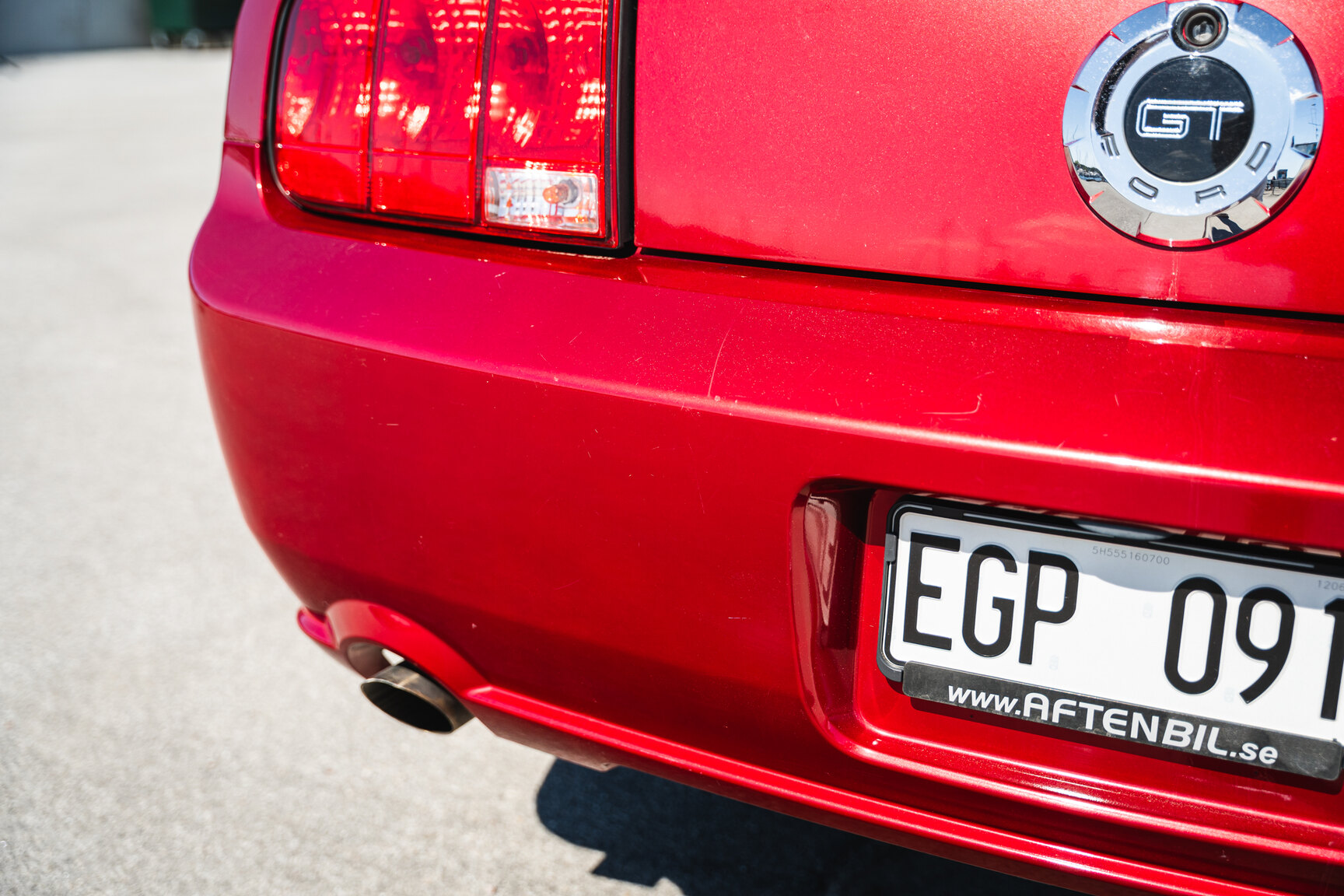 Exterior image of 2005 Ford Mustang GT Cabriolet