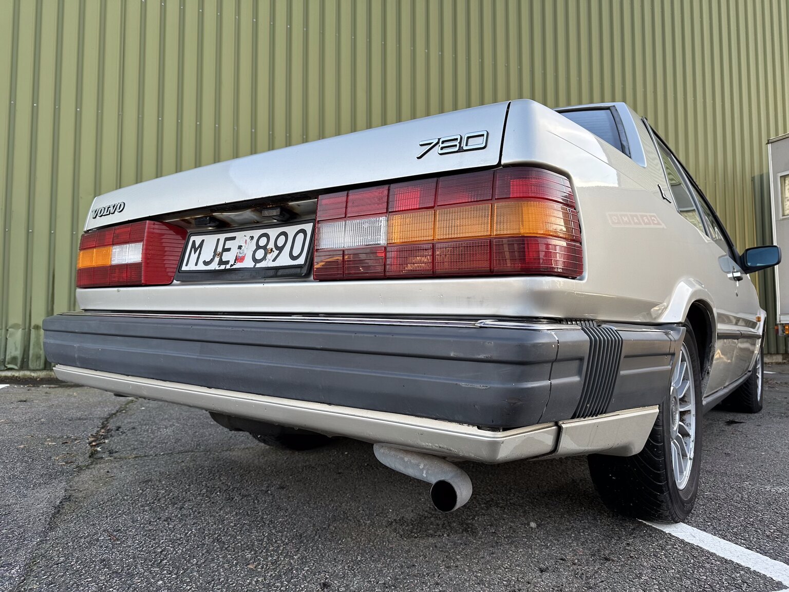 Aussenfoto 1987 Volvo 780 Bertone