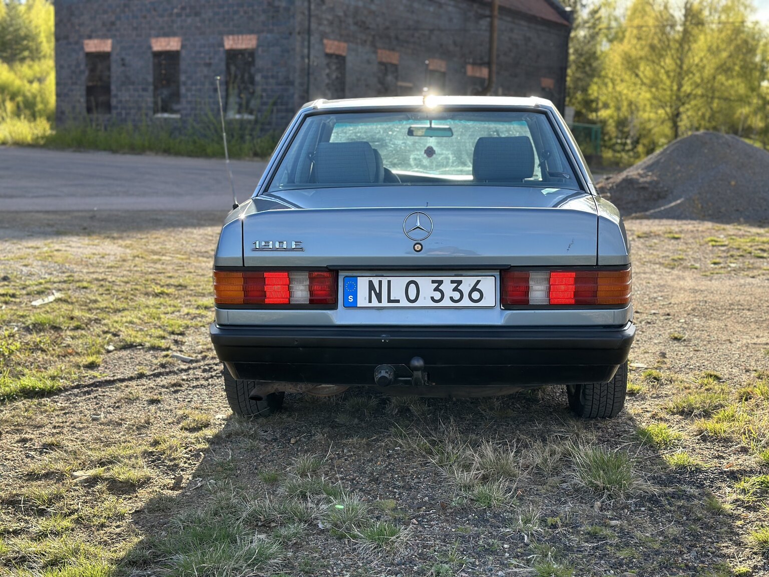 Exterior image of 1988 Mercedes-Benz 190 E